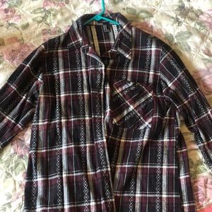Warm and cozy button up